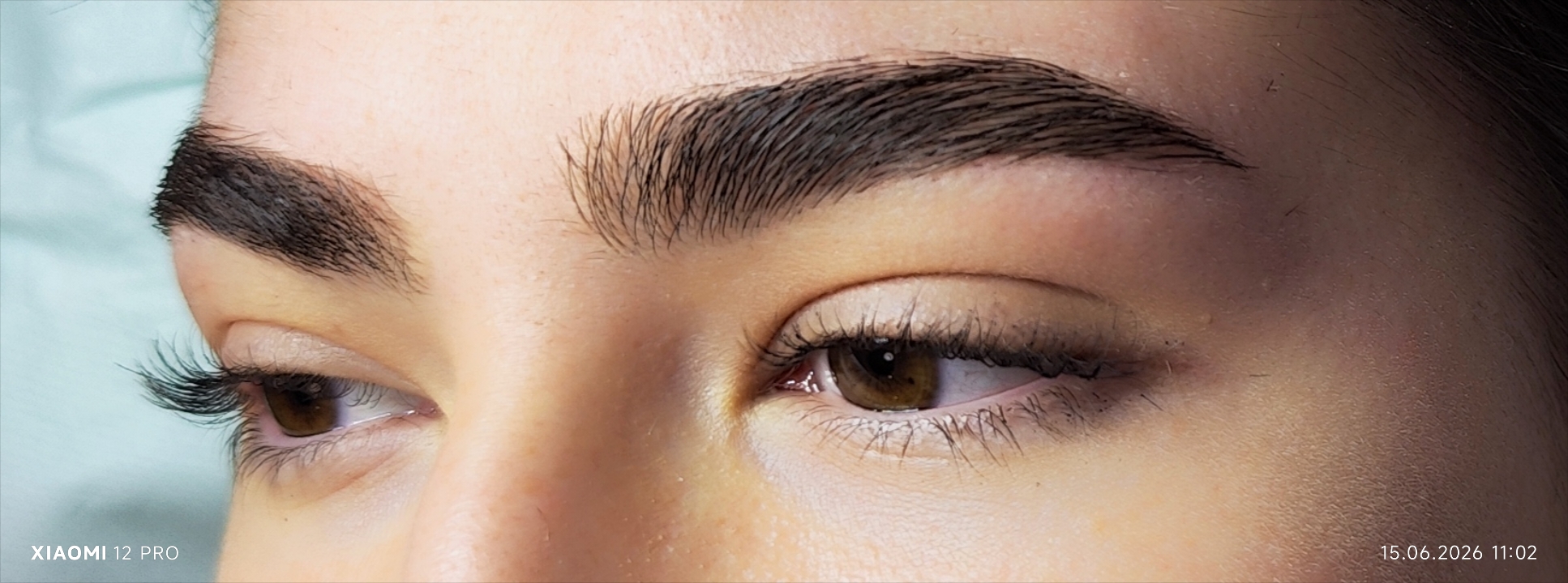 După — Pensat sprâncene la INA Beauty Salon Năsăud